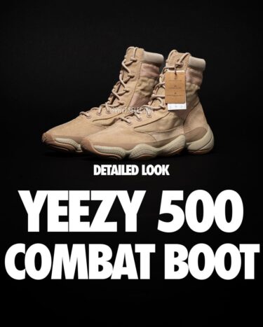 アディダス オリジナルス イージー 500 コンバットブーツ “カーキ” (adidas Originals YEEZY 500 COMBAT BOOT “Khaki”) [IF7549]