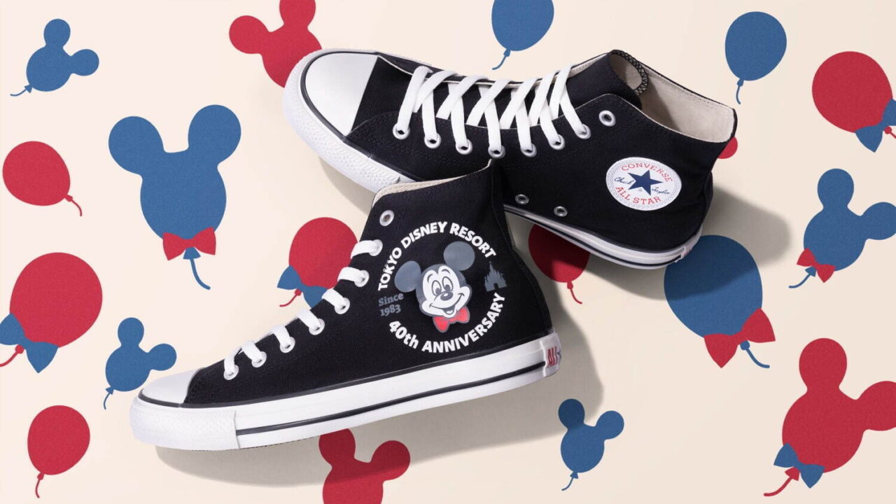 【7/10 発売】CONVERSE × 東京ディズニーリゾート40周年 新グッズとしてALL STARなどが登場 (コンバース DISNEY オールスター)