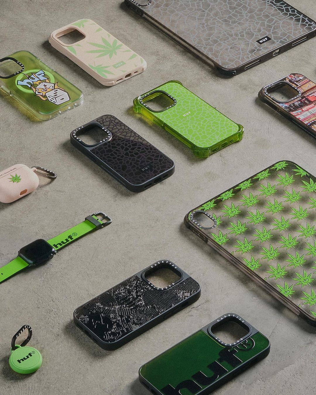 HUF × CASETiFY コラボレーションが発売 (ハフ ケースティファイ)