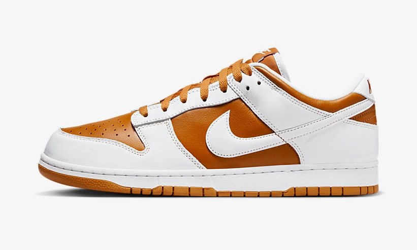 【国内 1/12 復刻】ナイキ ダンク ロー “リバースカレー” (NIKE DUNK LOW “Reverse Curry/Dark Curry/White”) [FQ6965-700]