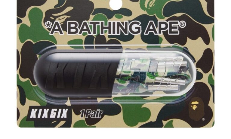 7/8 発売】A BATHING APE × KIXSIX “ABC CAMO シューレース” (ア 7/8 発売】A BATHING APE × KIXSIX “ABC CAMO シューレース” (ア