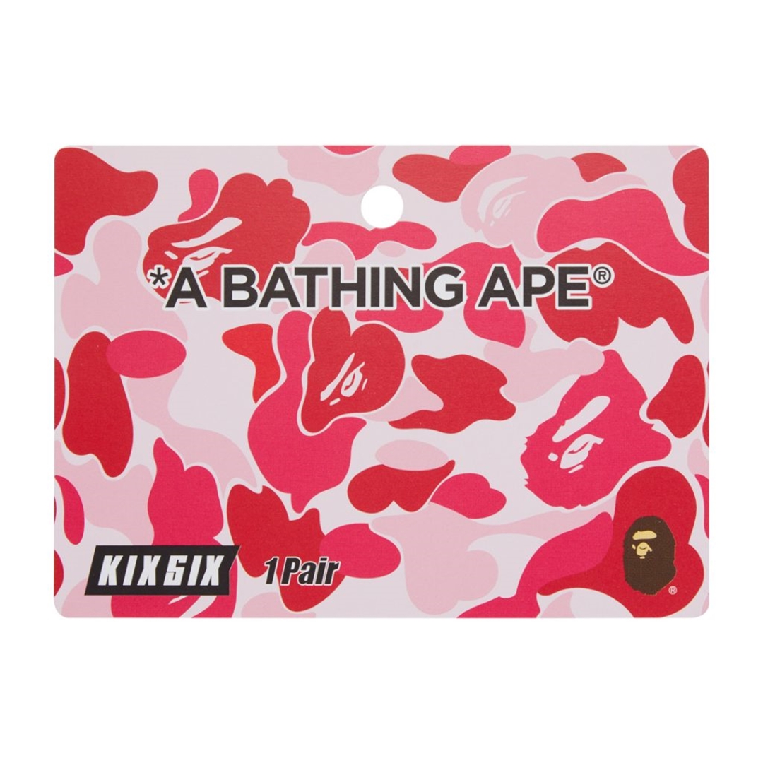 【7/8 発売】A BATHING APE × KIXSIX “ABC CAMO シューレース” (ア ベイシング エイプ キックスシックス)