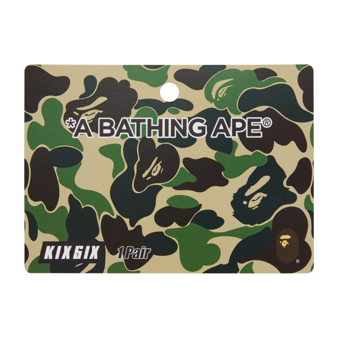 【7/8 発売】A BATHING APE × KIXSIX “ABC CAMO シューレース” (ア ベイシング エイプ キックスシックス)