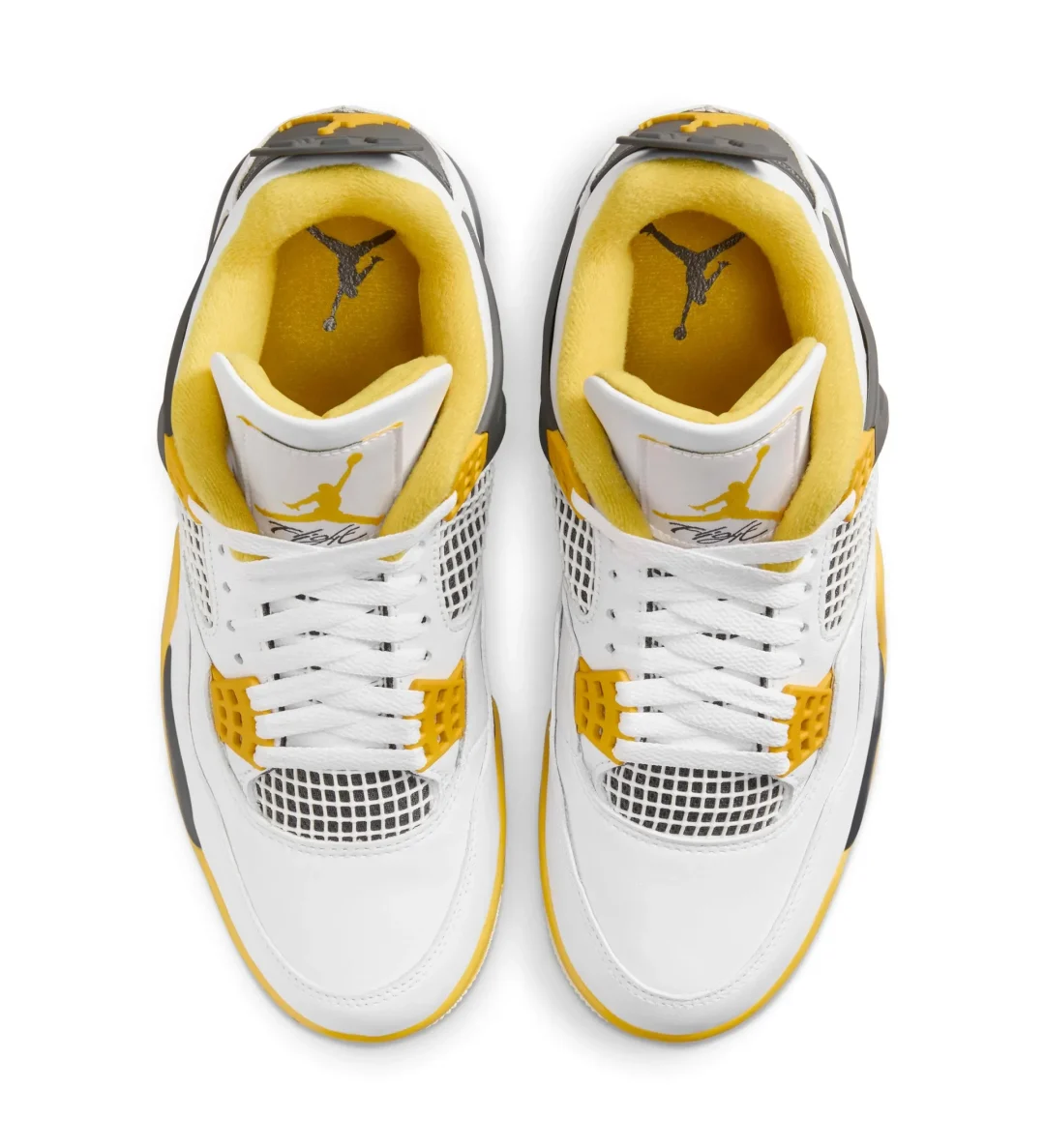 【2024年 4/6 発売】ナイキ ウィメンズ エア ジョーダン 4 レトロ “ビビッドサルファー” (NIKE WMNS AIR JORDAN 4 RETRO “Vivid Sulfur”) [AQ9129-101]