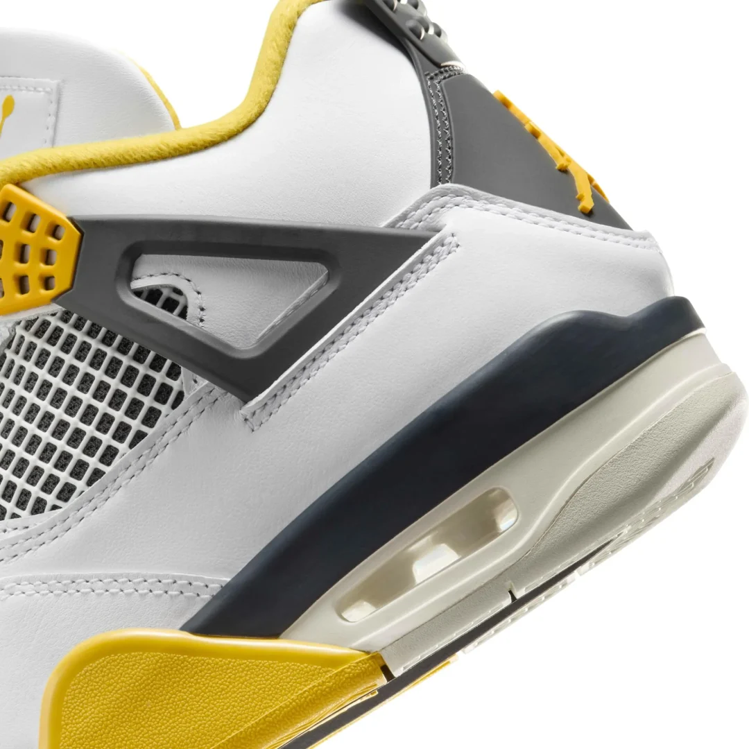 【2024年 4/6 発売】ナイキ ウィメンズ エア ジョーダン 4 レトロ “ビビッドサルファー” (NIKE WMNS AIR JORDAN 4 RETRO “Vivid Sulfur”) [AQ9129-101]