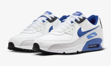 海外発売！ナイキ エア マックス 90 “ホワイト/ゲームロイヤル” (NIKE AIR MAX 90 “White/Game Royal”) [FN6843-100]