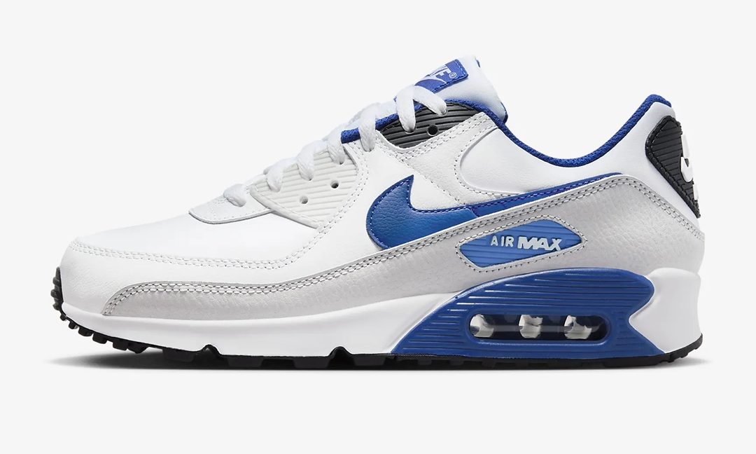 海外発売！ナイキ エア マックス 90 “ホワイト/ゲームロイヤル” (NIKE AIR MAX 90 “White/Game Royal”) [FN6843-100]