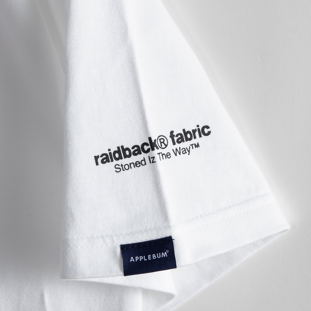 【7/30 発売】raidback fabric × APPLEBUM ONLINE STORE & Dove&Bucks 2店舗限定 “WORM” T-shirt & Sweat Parka (レイドバック アップルバム)