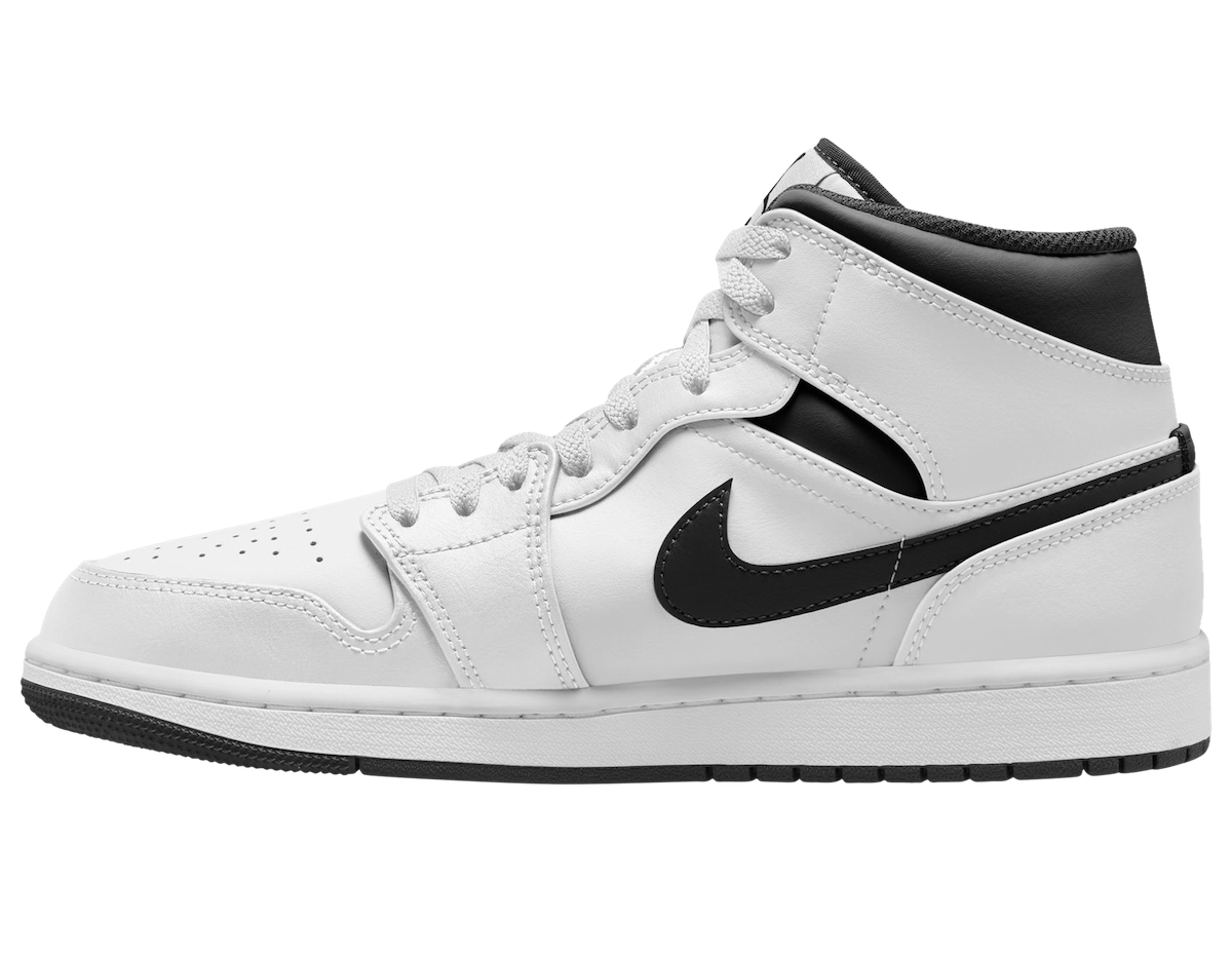 【2024年 2/7 発売】ナイキ エア ジョーダン 1 ミッド “ホワイト/ブラック” (NIKE AIR JORDAN 1 MID “White/Black”) [DQ8426-132]
