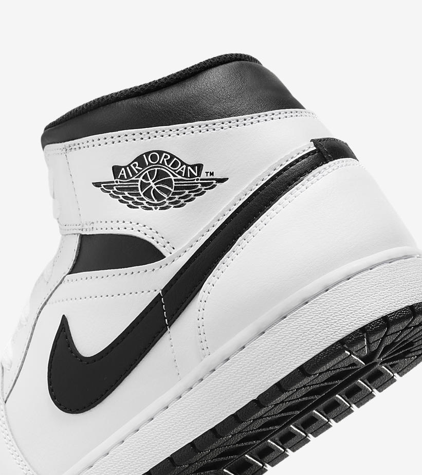 【2024年 2/7 発売】ナイキ エア ジョーダン 1 ミッド “ホワイト/ブラック” (NIKE AIR JORDAN 1 MID “White/Black”) [DQ8426-132]