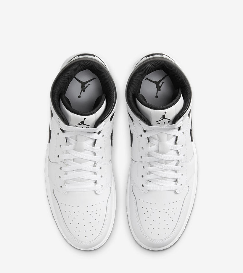 【2024年 2/7 発売】ナイキ エア ジョーダン 1 ミッド “ホワイト/ブラック” (NIKE AIR JORDAN 1 MID “White/Black”) [DQ8426-132]