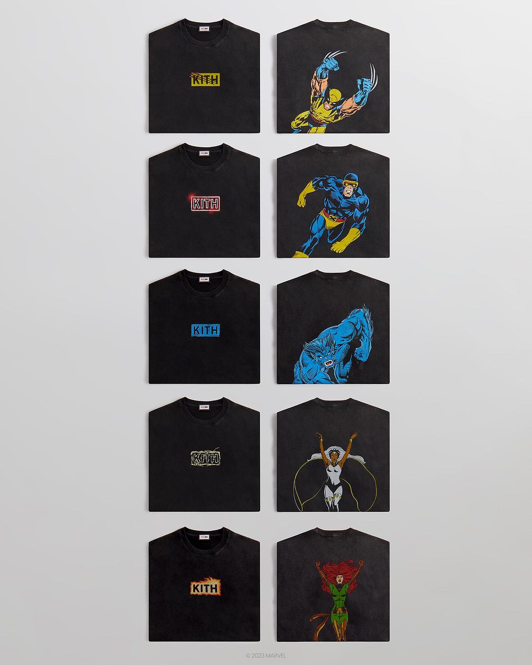 【7/28 発売】KITH × MARVEL X-MEN 60th (キス マーベル エックスメン 60周年 記念コレクション)