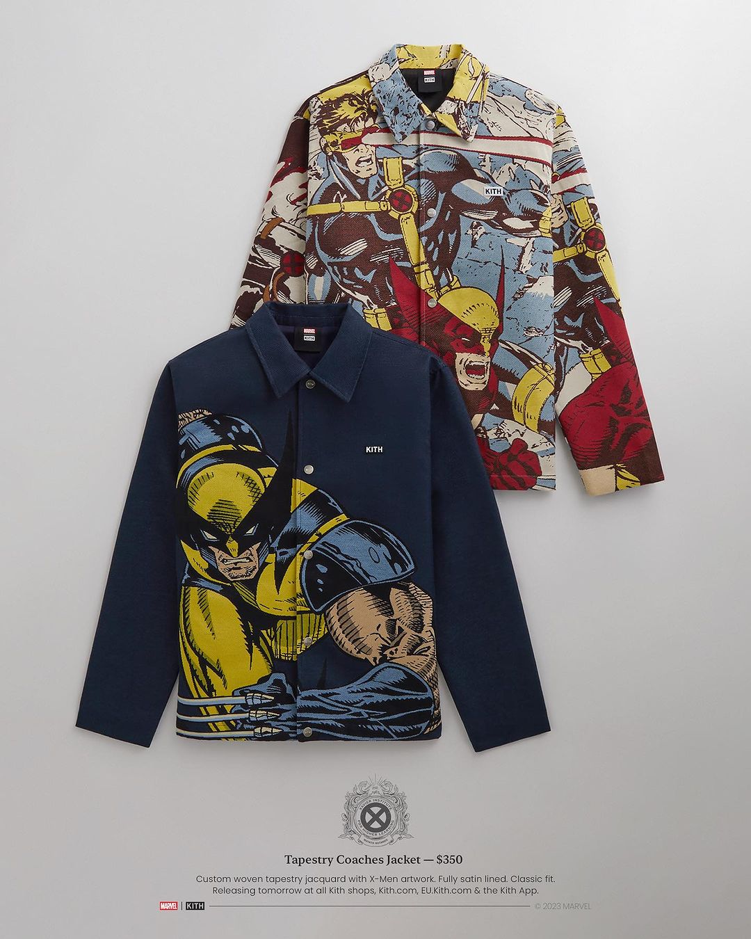 【7/28 発売】KITH × MARVEL X-MEN 60th (キス マーベル エックスメン 60周年 記念コレクション)