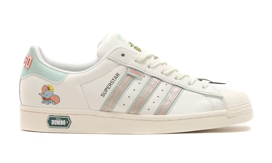 【国内 7/4 発売】Disney DUMBO × adidas Originals FORUM LOW/SUPERSTAR “CALLEGE GREEN/CORE WHITE” (ディズニー ダンボ アディダス オリジナルス フォーラム ロー/スーパースター “グリーン/ホワイト”) [IE5878/IE5880]