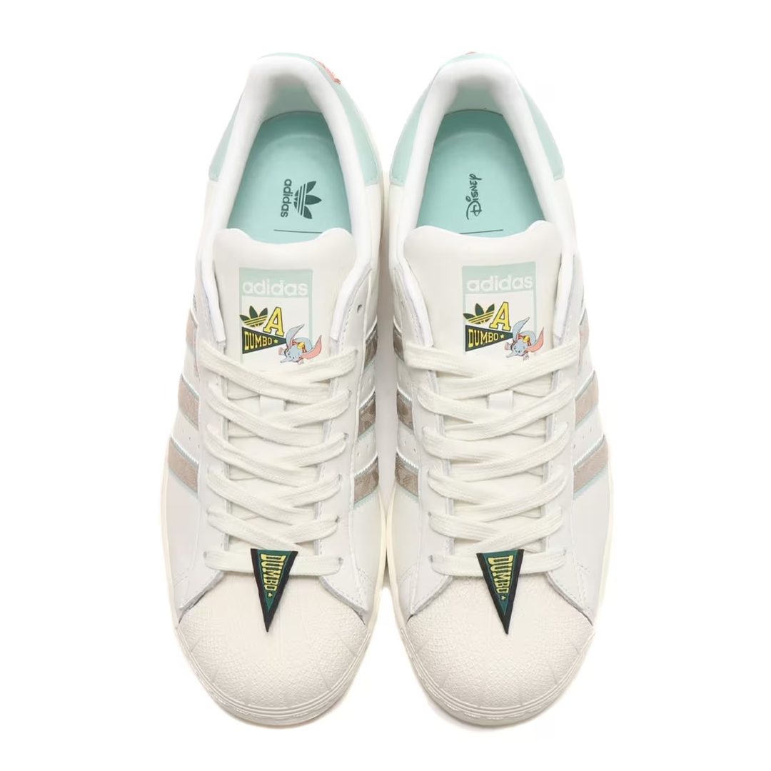 【国内 7/4 発売】Disney DUMBO × adidas Originals FORUM LOW/SUPERSTAR “CALLEGE GREEN/CORE WHITE” (ディズニー ダンボ アディダス オリジナルス フォーラム ロー/スーパースター “グリーン/ホワイト”) [IE5878/IE5880]