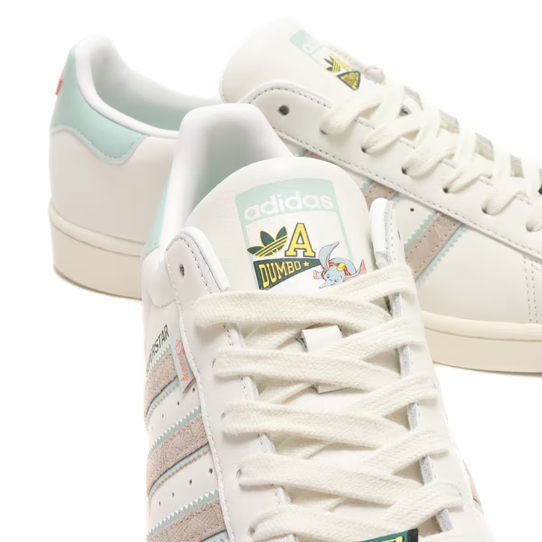 【国内 7/4 発売】Disney DUMBO × adidas Originals FORUM LOW/SUPERSTAR “CALLEGE GREEN/CORE WHITE” (ディズニー ダンボ アディダス オリジナルス フォーラム ロー/スーパースター “グリーン/ホワイト”) [IE5878/IE5880]