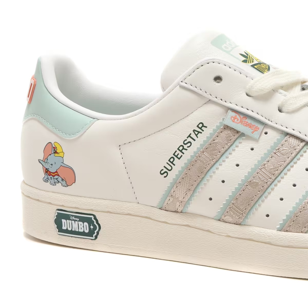 【国内 7/4 発売】Disney DUMBO × adidas Originals FORUM LOW/SUPERSTAR “CALLEGE GREEN/CORE WHITE” (ディズニー ダンボ アディダス オリジナルス フォーラム ロー/スーパースター “グリーン/ホワイト”) [IE5878/IE5880]