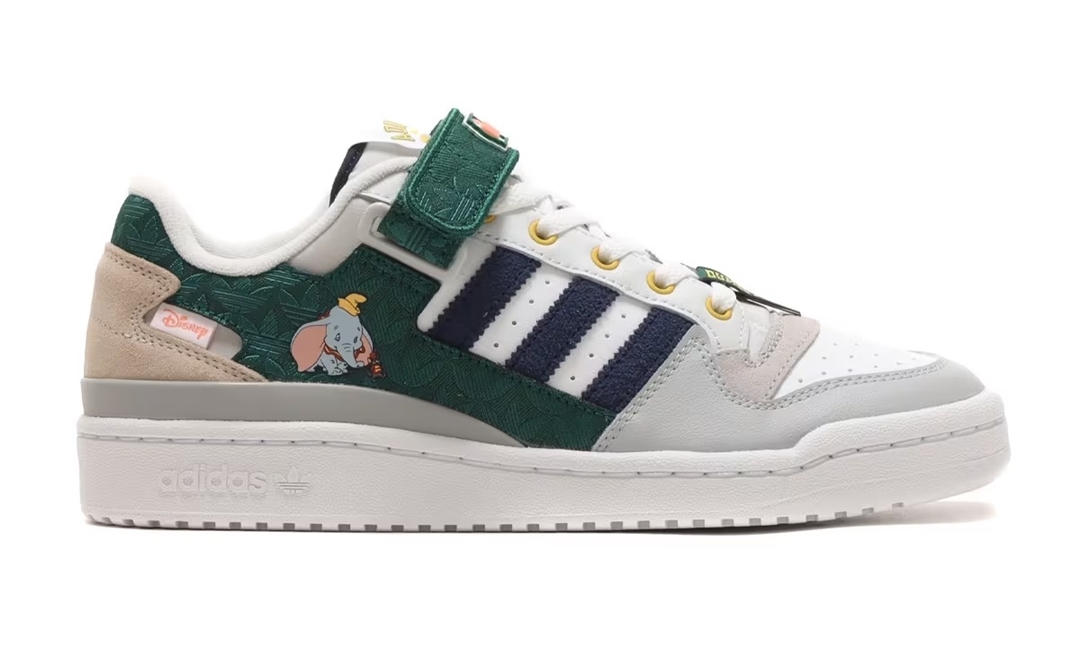 【国内 7/4 発売】Disney DUMBO × adidas Originals FORUM LOW/SUPERSTAR “CALLEGE GREEN/CORE WHITE” (ディズニー ダンボ アディダス オリジナルス フォーラム ロー/スーパースター “グリーン/ホワイト”) [IE5878/IE5880]