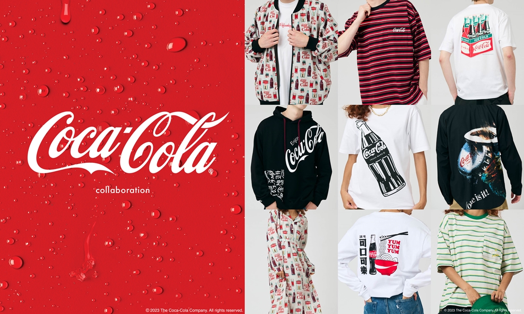 グラニフ × 「コカ･コーラ」「ファンタ」「スプライト」のグラフィックが個性豊かなコラボアイテムが 7/25 発売 (graniph Coca-Cola)