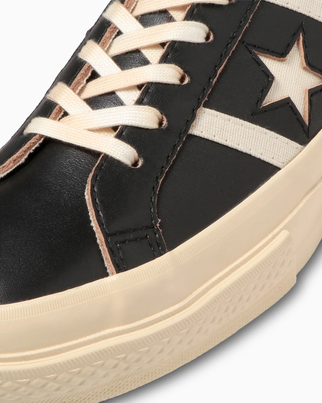 【国内 7/14 発売】ヴィンテージライクな CONVERSE STAR&BARS US LEATHER (コンバース スター＆バーズ レザー)