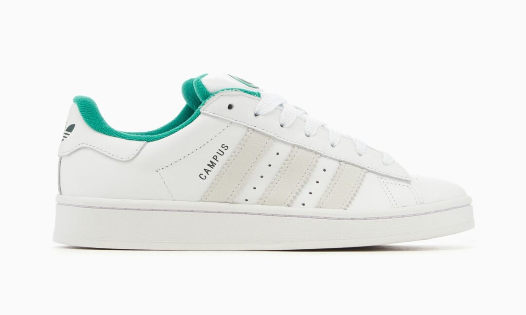 海外発売！adidas Originals CAMPUS 00s “White/Green” (アディダス オリジナルス キャンパス 00s “フットウェアホワイト/グリーン”) [ID2067]