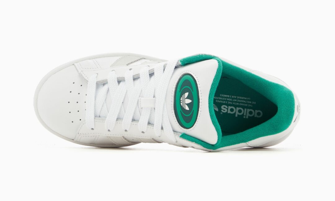 海外発売！adidas Originals CAMPUS 00s “White/Green” (アディダス オリジナルス キャンパス 00s “フットウェアホワイト/グリーン”) [ID2067]