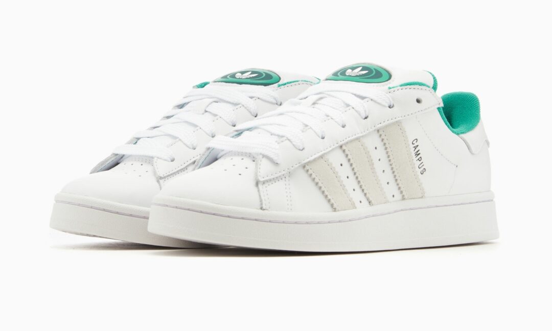 海外発売！adidas Originals CAMPUS 00s “White/Green” (アディダス オリジナルス キャンパス 00s “フットウェアホワイト/グリーン”) [ID2067]