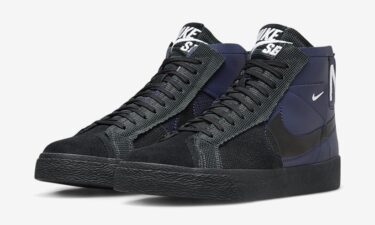 【国内 8/1 発売予定】ナイキ SB ブレーザー ミッド プレミアム “ネイビー/ブラック” (NIKE SB BLAZER MID PREMIUM “Navy/Black”) [FD5113-400]