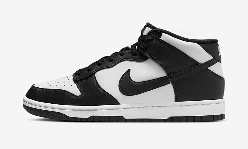 【国内 9/27 発売予定】ナイキ ダンク ミッド “レザーパンダ” (NIKE DUNK MID “Leather Panda”) [FQ8784-100]