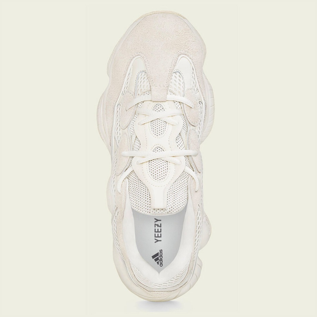 【国内 8/2 発売予定】adidas Originals YEEZY 500 “Bone White” (アディダス オリジナルス イージー 500) [ID5114]