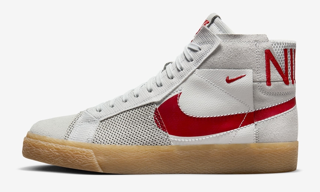 海外発売！ナイキ SB ブレーザー ミッド プレミアム “サミットホワイト/ユニバーシティレッド” (NIKE SB BLAZER MID PREMIUM “Summit White/University Red”) [FD5113-100]