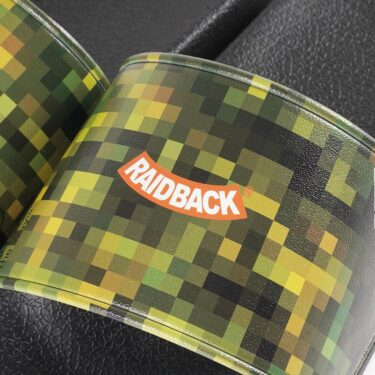 【発売中】raidback fabric l “PIXEL CAMO” SANDALS (レイドバック ファブリック “ピクセルカモ” サンダル)