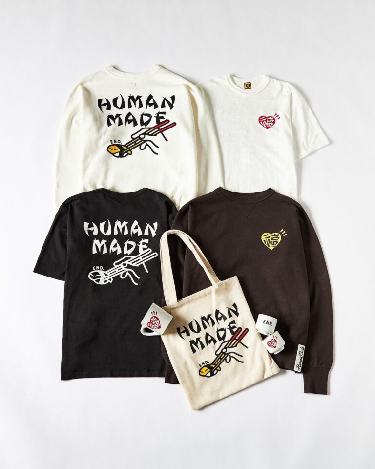 END. X HUMAN MADE SUSHI TOTE BAG