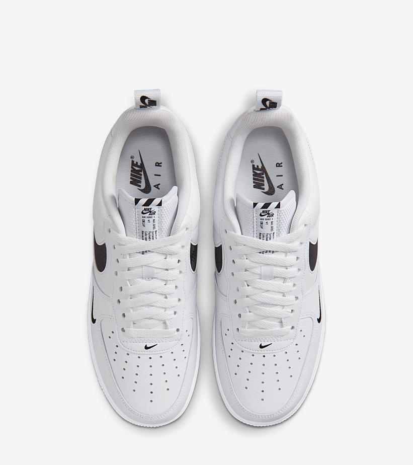 2023年 発売予定！ナイキ エア フォース 1 ロー “スウッシュオンスウッシュ/ホワイト/ブラック” (NIKE AIR FORCE 1 LOW “Swoosh On Swoosh/White/Black”) [FV1320-100]