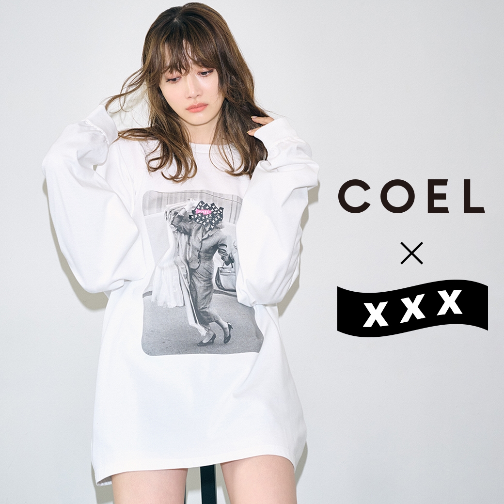 COEL × GOD SELECTION XXX コラボ TEE/フーディが7/8 00:00~再びタッグ (コエル ゴッド セレクション XXX)