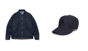 【2023 F/W – 8月～9月発売】THE NORTH FACE PURPLE LABEL “Denim GORE-TEX INFINIUM Field Jacket/Cap” (ザ・ノース・フェイス パープルレーベル)