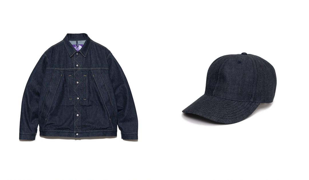 【2023 F/W – 8月～9月発売】THE NORTH FACE PURPLE LABEL "Denim GORE-TEX INFINIUM Field Jacket/Cap" (ザ・ノース・フェイス パープルレーベル)