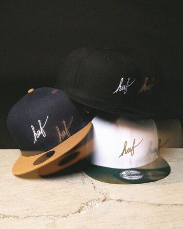 NEW ERA × HUF CLASSIC SCRIPT HATが8/4 予約販売 (ニューエラ ハフ)