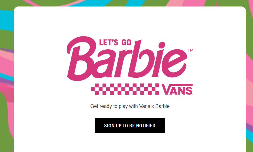 【海外 7/27 発売予定】VANS × BARBIE COLLECTION (バンズ バービー コレクション)