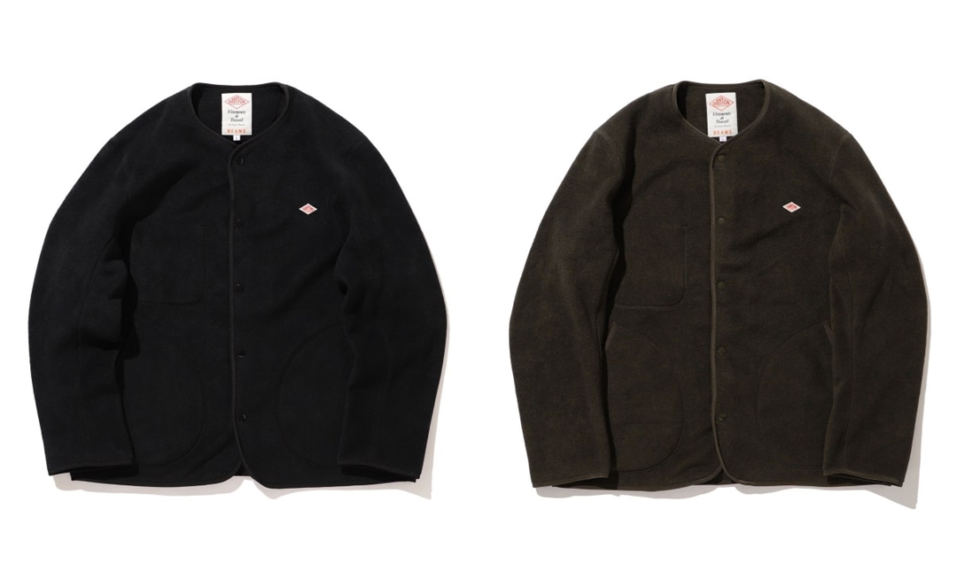 DANTON × BEAMS / 別注 フリース ジャケットが10月下旬発売 (ダントン ビームス)