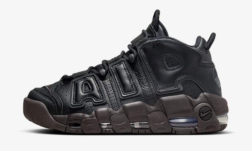 【国内 10/30 発売】ナイキ ウィメンズ エア モア アップテンポ “ブラック/ダークガム” (NIKE WMNS AIR MORE UPTEMPO “Black/Dark Gum”) [DV1137-001]