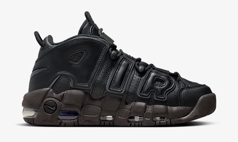 【国内 10/30 発売】ナイキ ウィメンズ エア モア アップテンポ “ブラック/ダークガム” (NIKE WMNS AIR MORE UPTEMPO “Black/Dark Gum”) [DV1137-001]