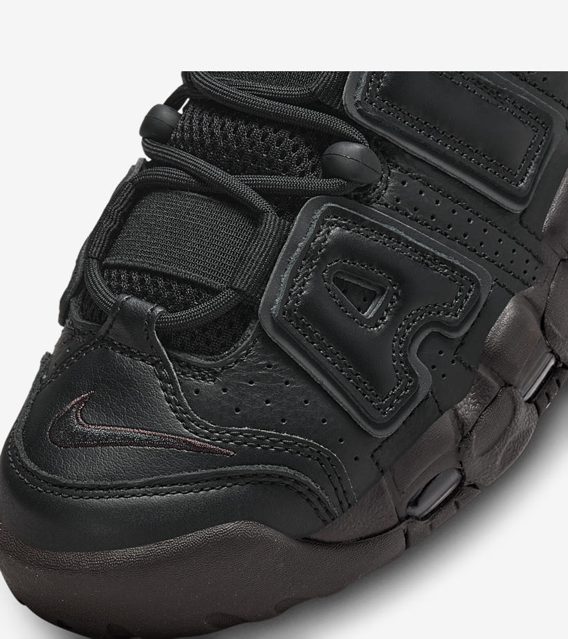 【国内 10/30 発売】ナイキ ウィメンズ エア モア アップテンポ “ブラック/ダークガム” (NIKE WMNS AIR MORE UPTEMPO “Black/Dark Gum”) [DV1137-001]