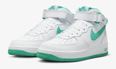 【国内 7/5 発売】ナイキ エア フォース 1 ミッド 07 “ホワイト/クリアジェイド” (NIKE AIR FORCE 1 MID 07 “White/Clear Jade”) [DV0806-102]