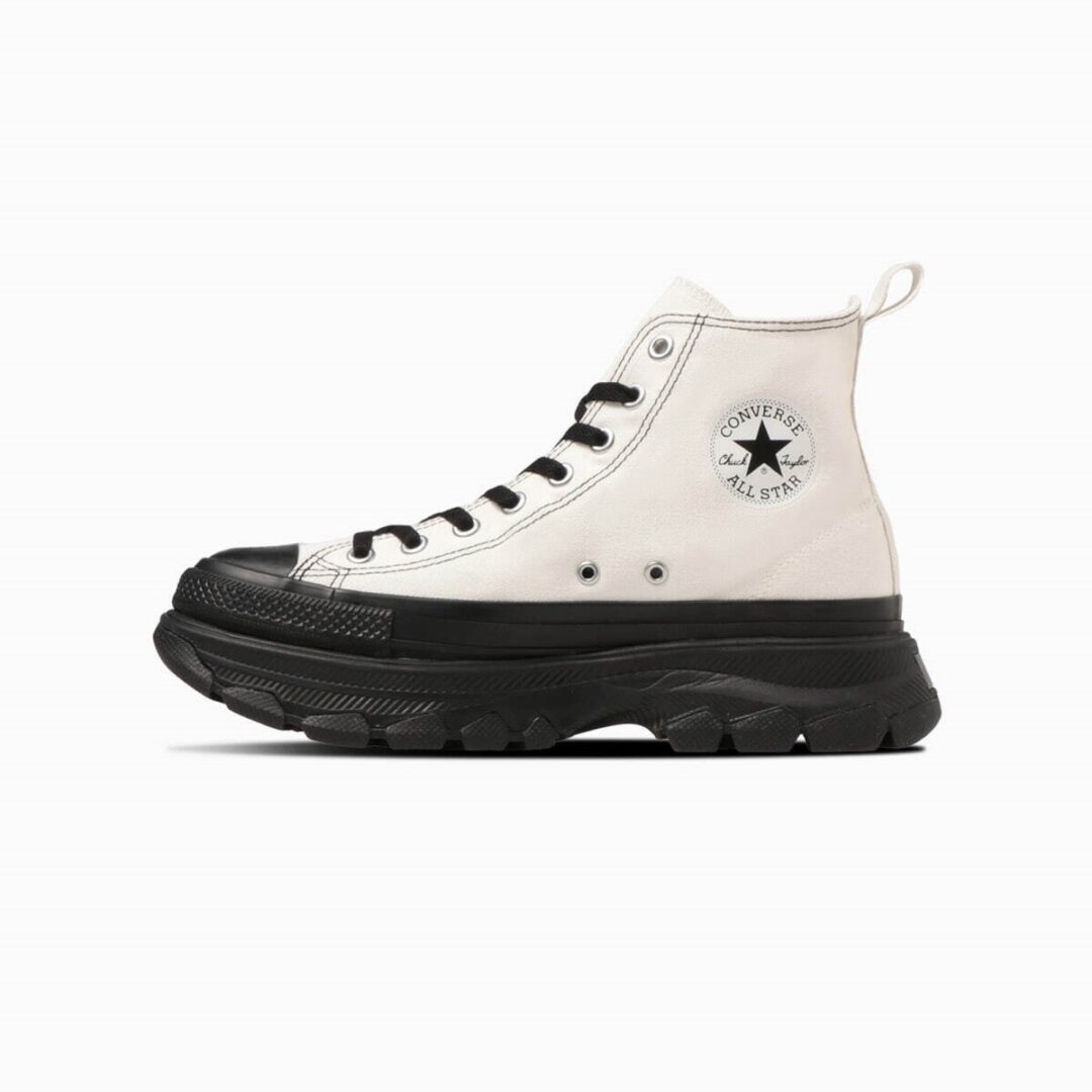 【国内 8/25 発売】ホワイト/ブラックカラーの CONVERSE ALL STAR Ⓡ TREKWAVE OX/HI (コンバース オールスター アール トレックウェーブ)