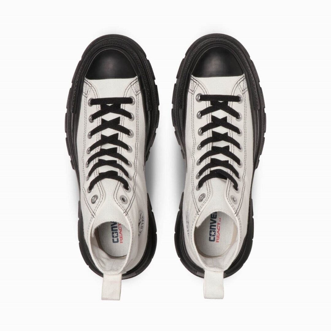 【国内 8/25 発売】ホワイト/ブラックカラーの CONVERSE ALL STAR Ⓡ TREKWAVE OX/HI (コンバース オールスター アール トレックウェーブ)