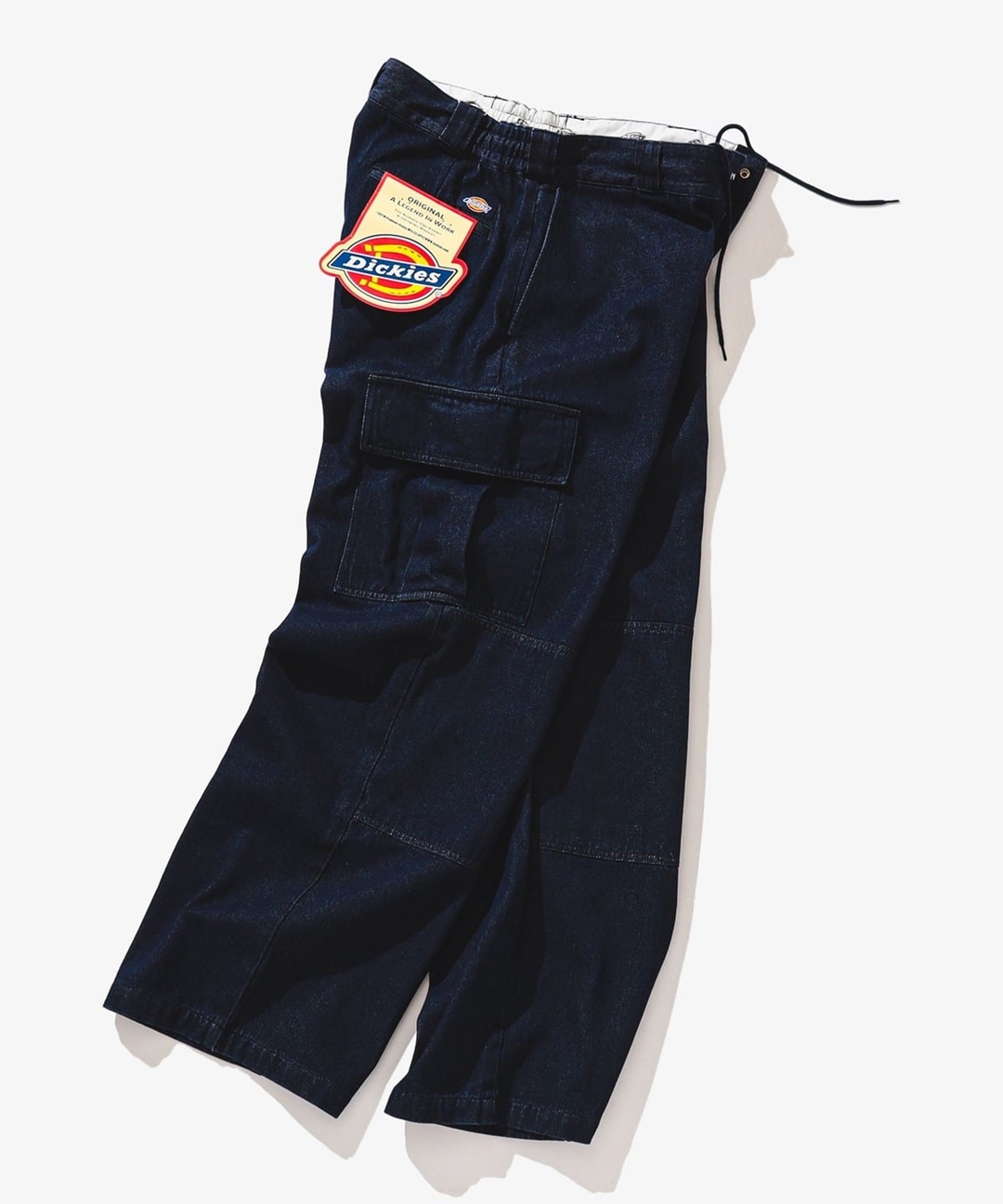 Dickies × BEAMS / 別注 デニム ダブルニー カーゴパンツが9月上旬発売 (ディッキーズ ビームス)