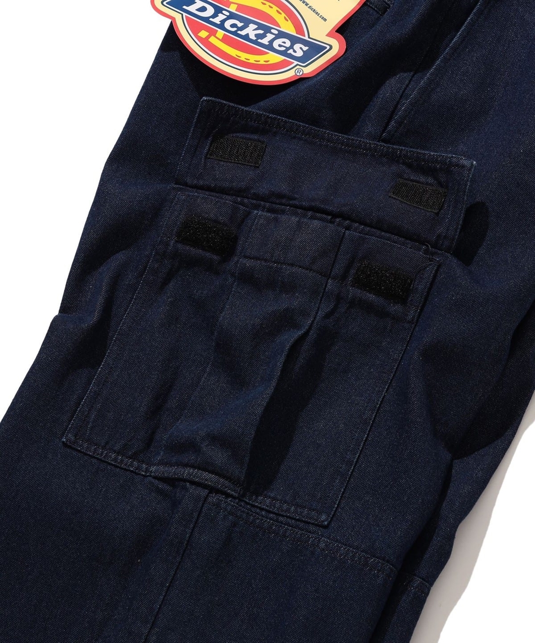 Dickies × BEAMS / 別注 デニム ダブルニー カーゴパンツが9月上旬発売 (ディッキーズ ビームス)