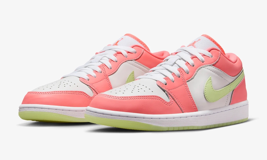 海外発売！ナイキ エア ジョーダン 1 ロー SE “ラヴァグロー/ホワイト/バーレイボルト” (NIKE AIR JORDAN 1 LOW SE “Lava Glow/White/Barely Volt”) [FN6772-671]