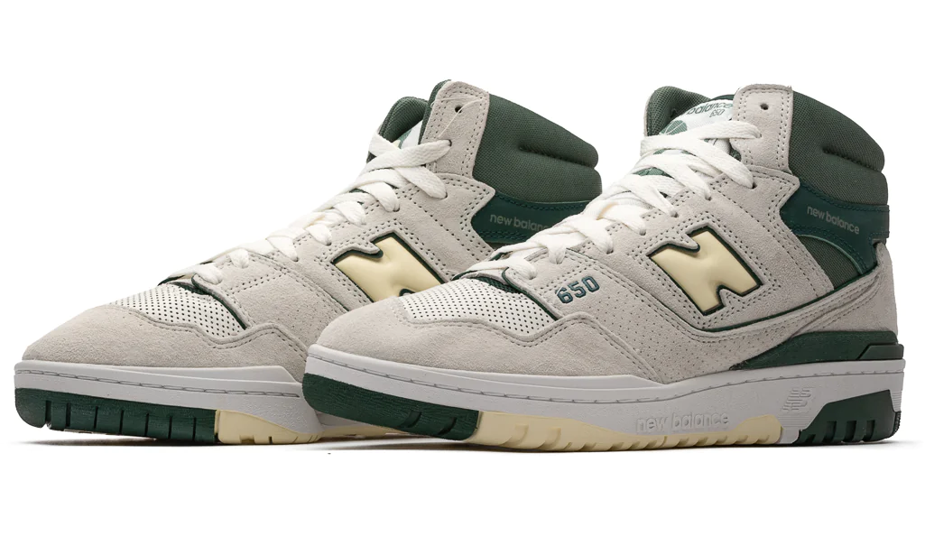 【国内 10/12 発売予定】New Balance BB650 RVG “Sea Salt/Nightwatch Green” (ニューバランス)